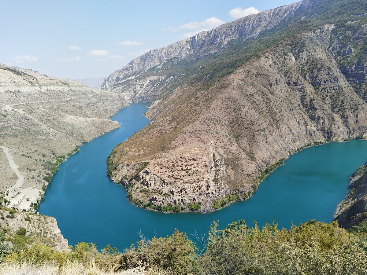 Сулакский каньон в Дагестане