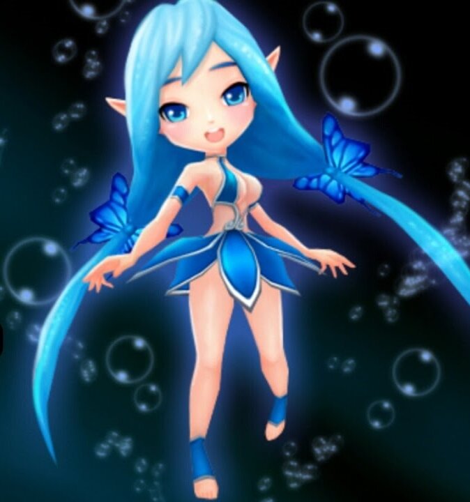                                        Она же эльф воды в новом переводе или Эллюсия.