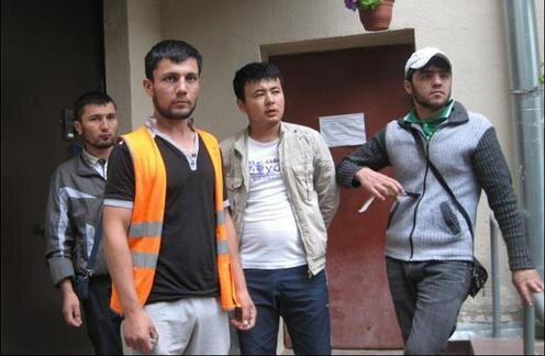 Трудовые мигранты из Узбекистана. Фото с сайта Rferl.org