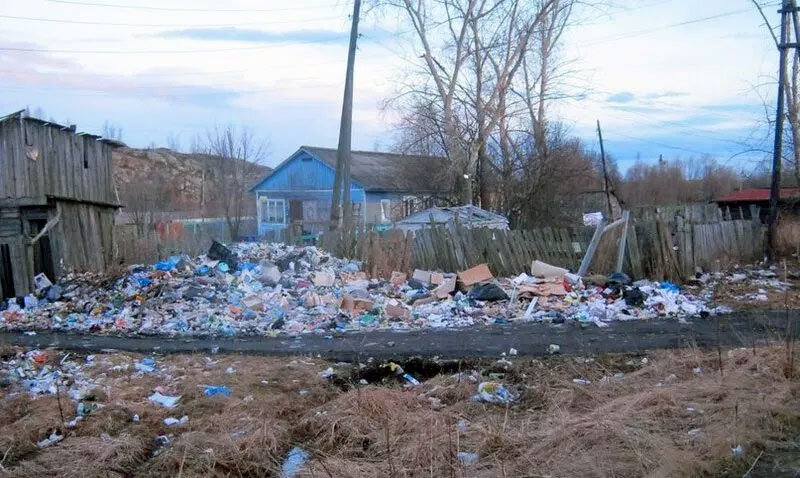 Вот так может выглядеть 10 соток земли в деревне...