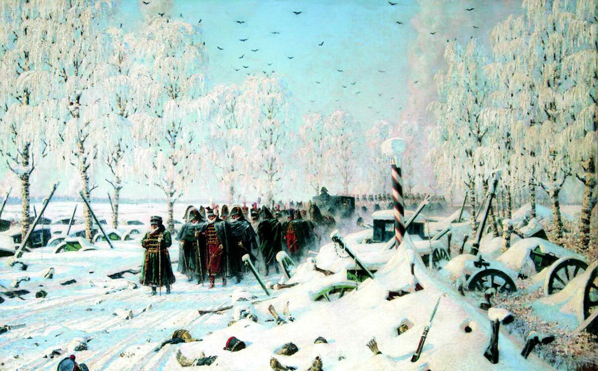 Василий Верещагин. «На большой дороге. Отступление, бегство...» (1887-1895)