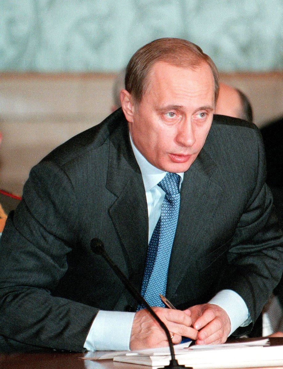 Путин в 2000 году. 
