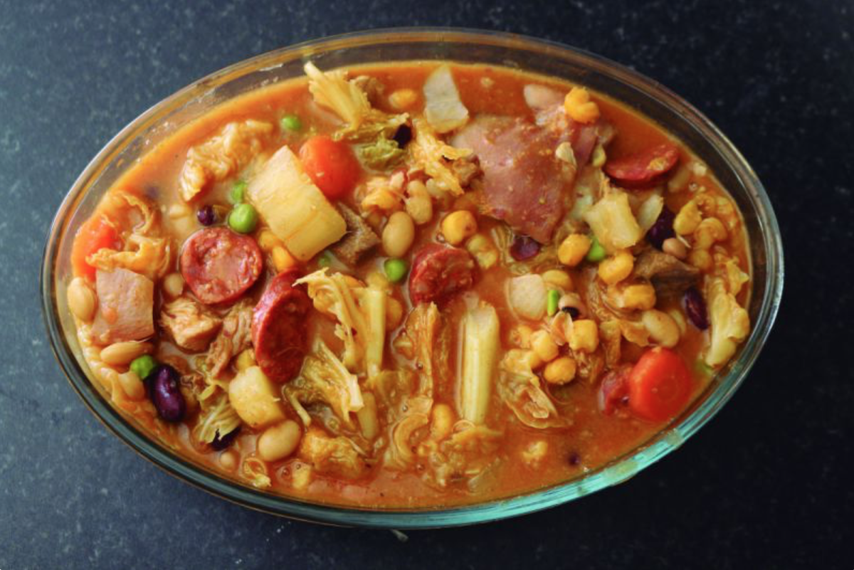 Традиционная богатая кашупа