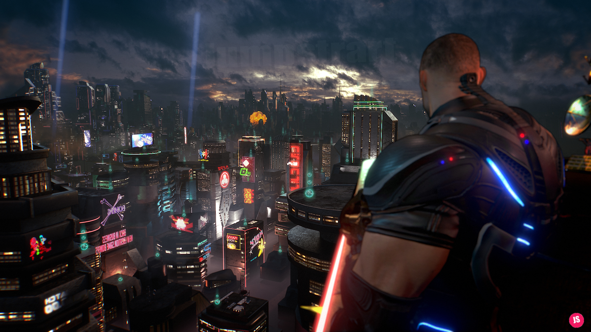 Кадр из видеоигры Crackdown 3