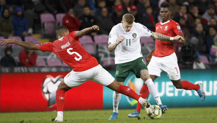 Швейцария - Ирландия. Фото: ЕРА