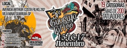 3º GUARUJÁ TATTOO CONVENÇÃO