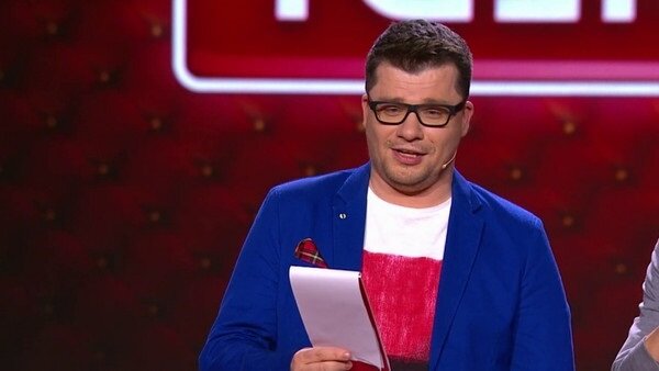 Юморист, коллеги, зрители