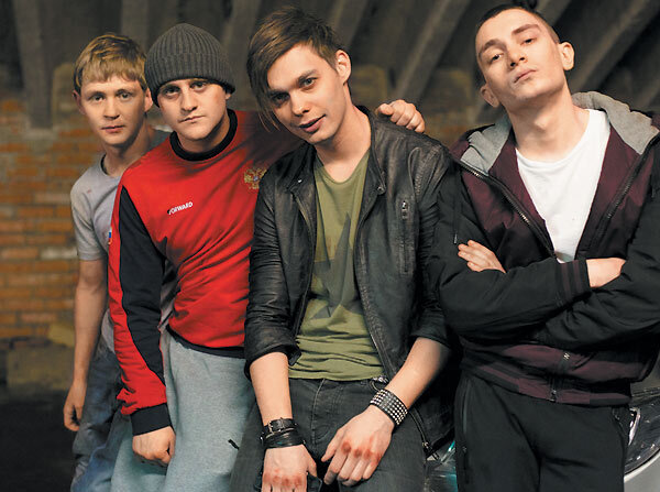 Аристарх с партнерами по сериалу "Закон каменных джунглей", фото телеканала ТНТ