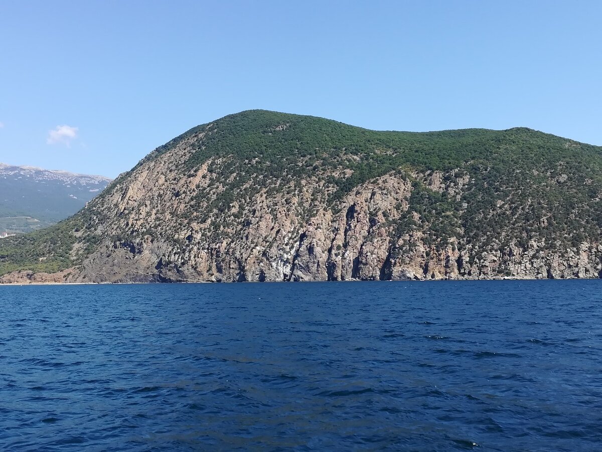 Вид с моря.