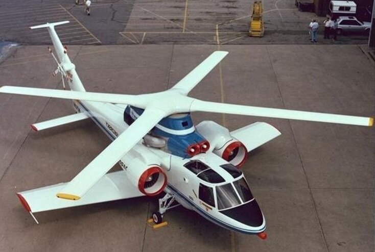 Sikorsky «S-72» с крестообразным винтом