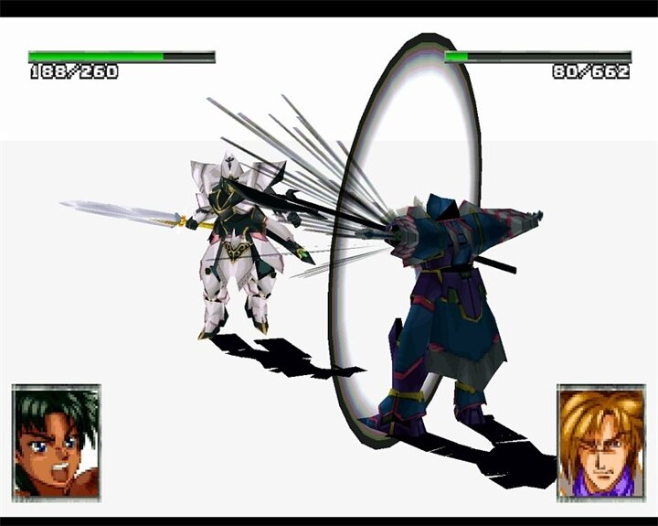 Как я уже говорил, графика в режиме боя выглядит достойно даже сегодня. Тут даже тени есть :)