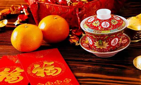 Мандарины по китайской традиции.Фото из интернета для примера.