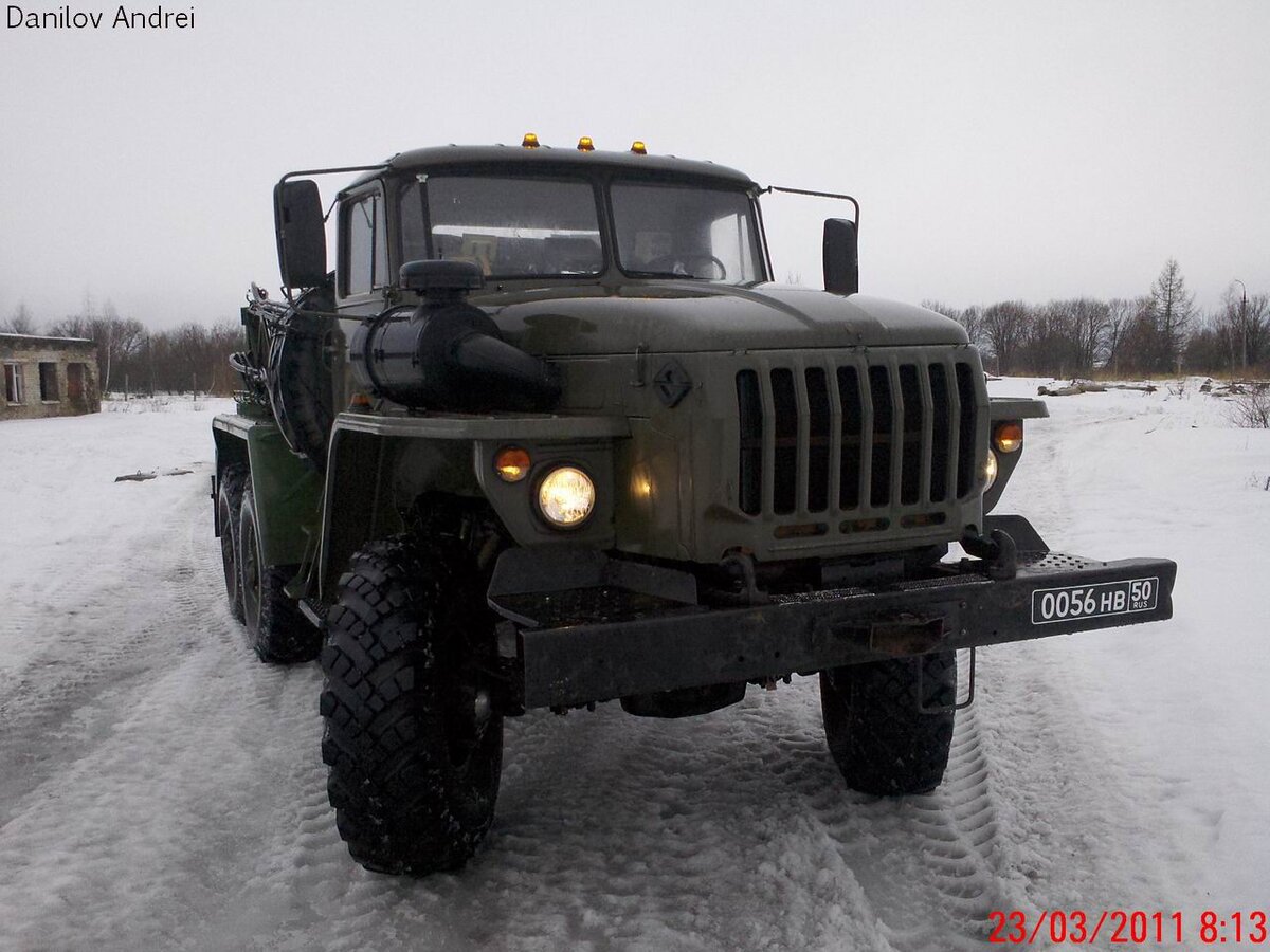 АПА-5Д с дизелем ЯМЗ-238М2, год выпуска 2007. Заметили, что номера одинаковые? ;)