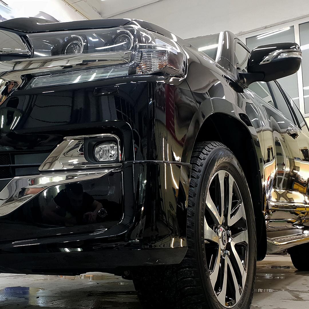 Так выглядит автомобиль, обработанный керамикой.