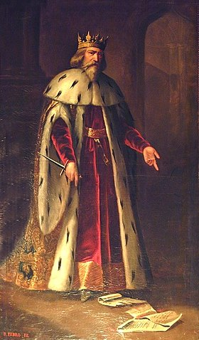 Педро IV, король Арагона, отец Мартина и Хуана