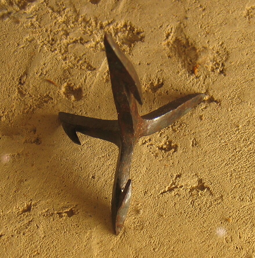 Чеснок или противоконное заграждение.