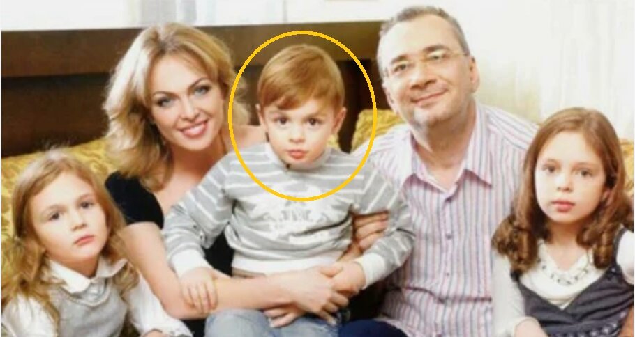 Сын К. Меладзе Валериан в детстве. Фото из открытого источника