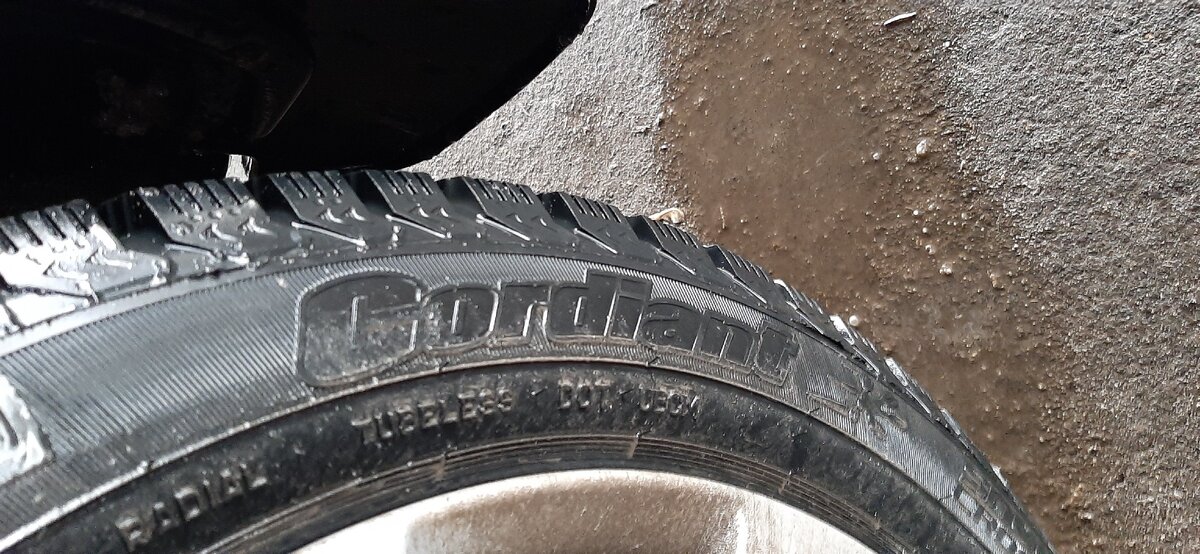 Cordiant Snow Cross 195/55 R16. Фото автора.