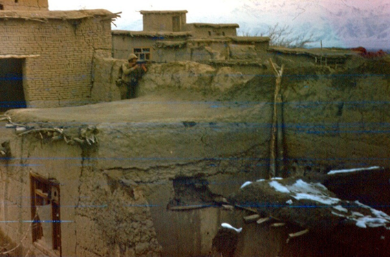 Бой в кишлаке