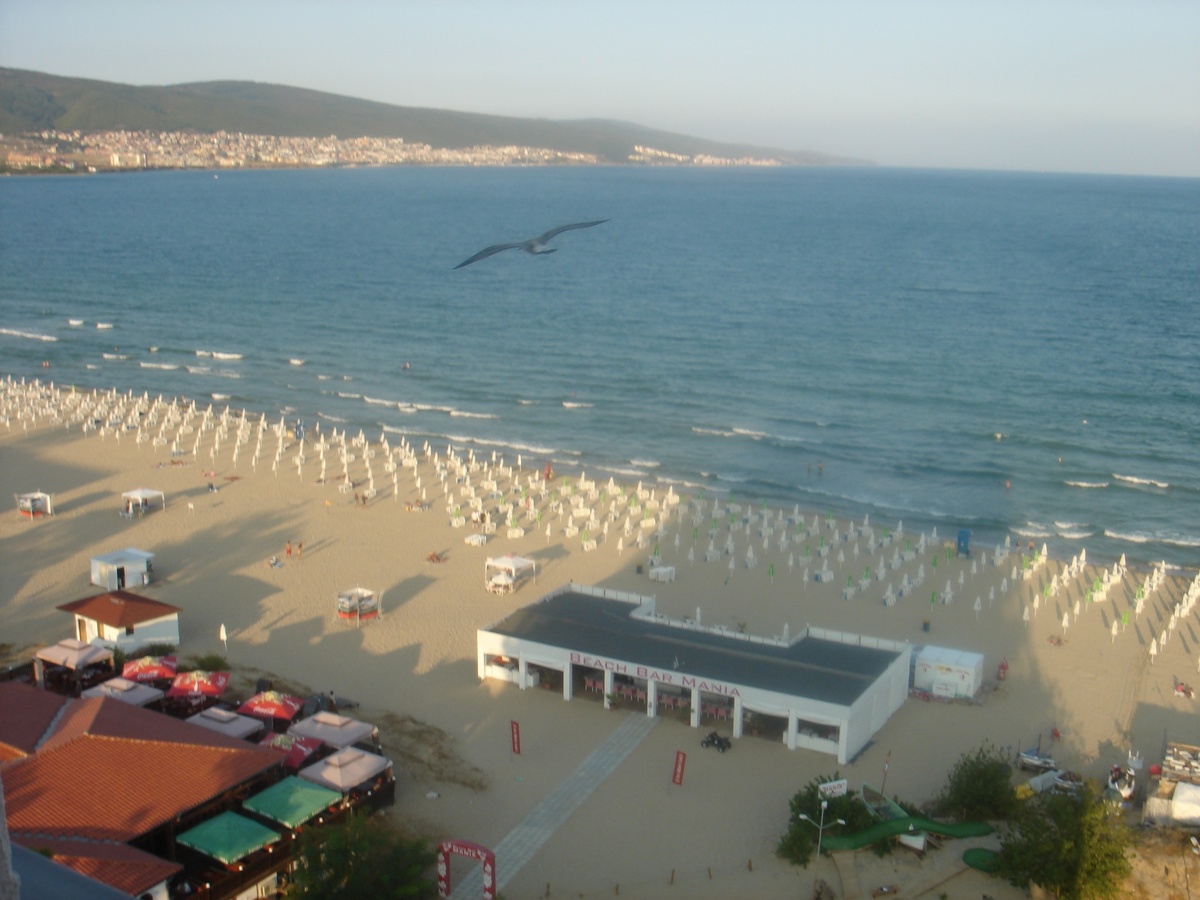Пусто пляж. Черное море. Болгария. Фото автора