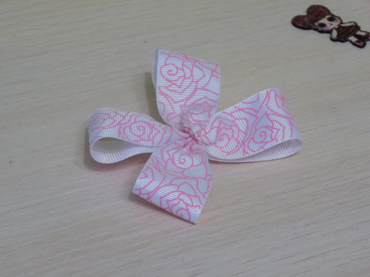 🎀 Бантики из репсовых лент 🎀 Канзаши 🎀 Ribbon bow Kanzashi 🎀 Hand мade 🎀 DIY