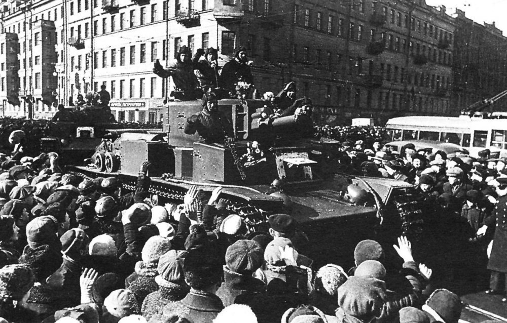 Ленинград 9 мая 1945 года фото