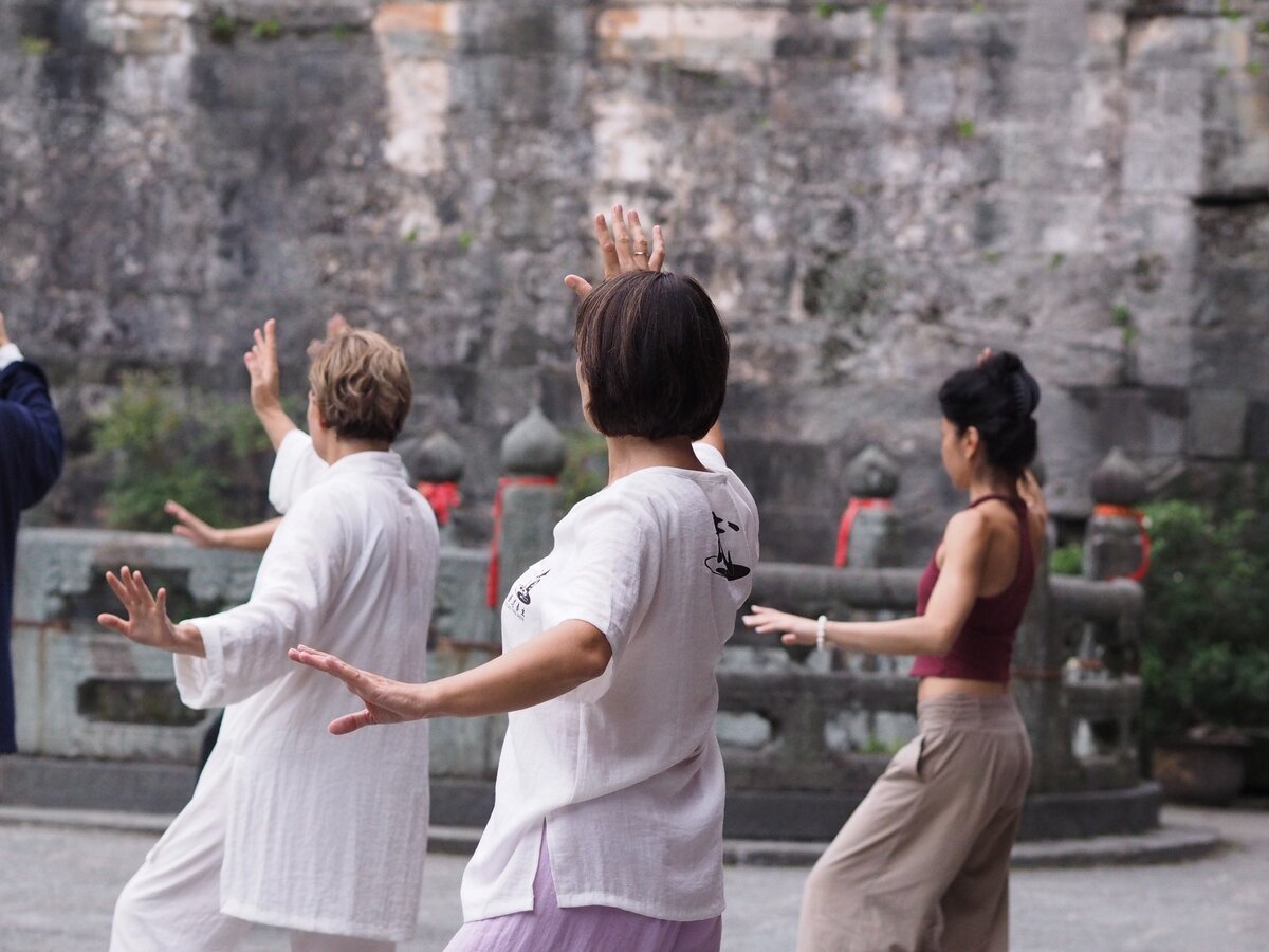 Занятия в Удане со Школой Мастера Ван Лина