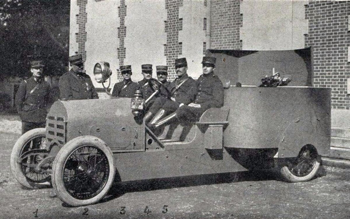 5.16. Бельгийские пионеры. Часть 9. Autocanon Minerva. 1914. Красиво ...