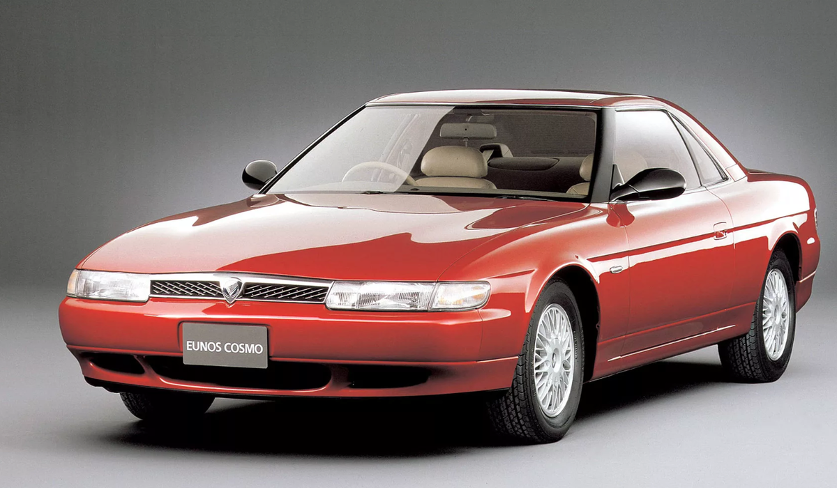 Русско японский автомобиль. Mazda Eunos Cosmo. Mazda Cosmo 1990. Mazda Eunos 1990. 1990 Eunos Cosmo.