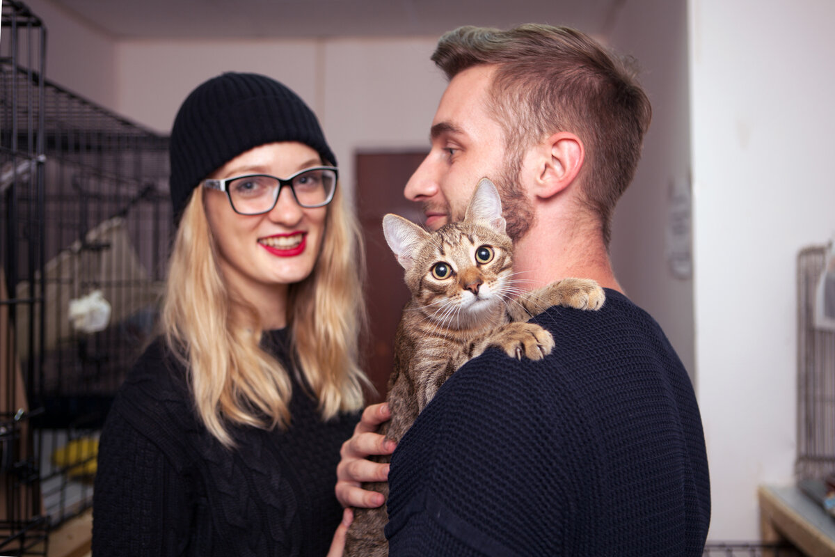 Счастливчик который нашел новый дом и любящую семью!