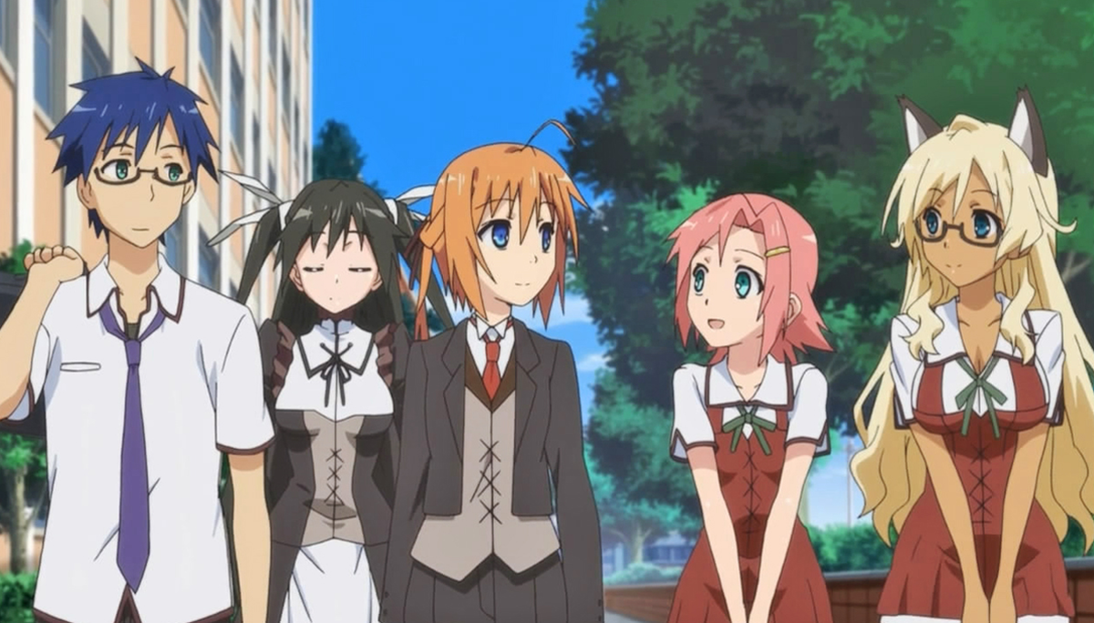 скриншот из аниме "Эй Цыпочка"