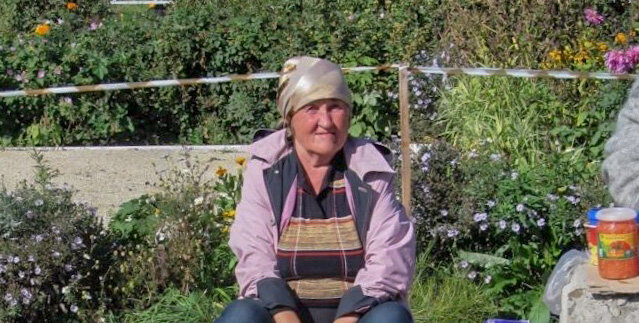 Женщина на базаре