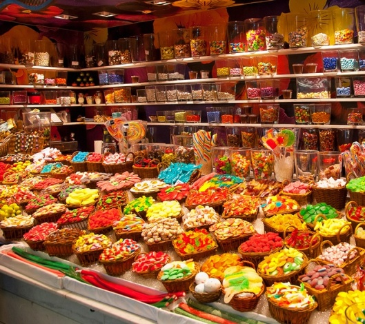 Магазин со сладостями 