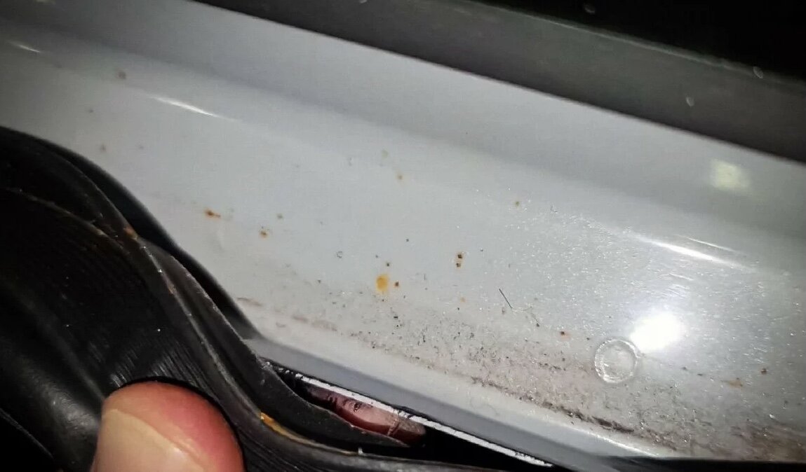 Ржавчина на Kia K5.