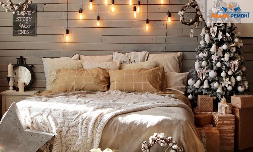 новогодний декор квартиры