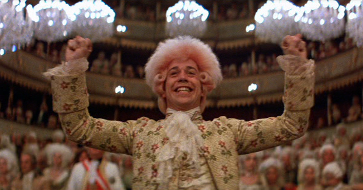 Кадр из фильма Милоша Формана "Амадей".