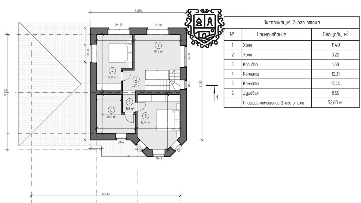 Проект недорого двухэтажного дома с гаражом | ArchCode | Проектирование  домов | Дзен