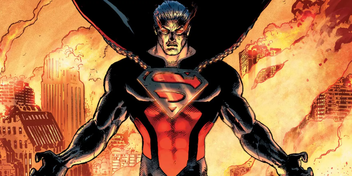 Superman Earth 2. Злой Супермен. Аниме злой Супермен красный. Злой Супермен комикс.