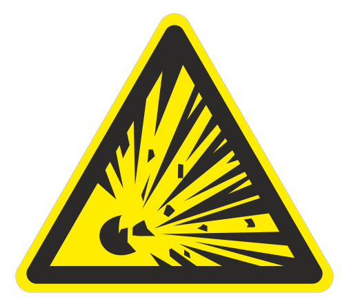 Вот так  выглядит взрыв смеси газов с нужной концентрацией.