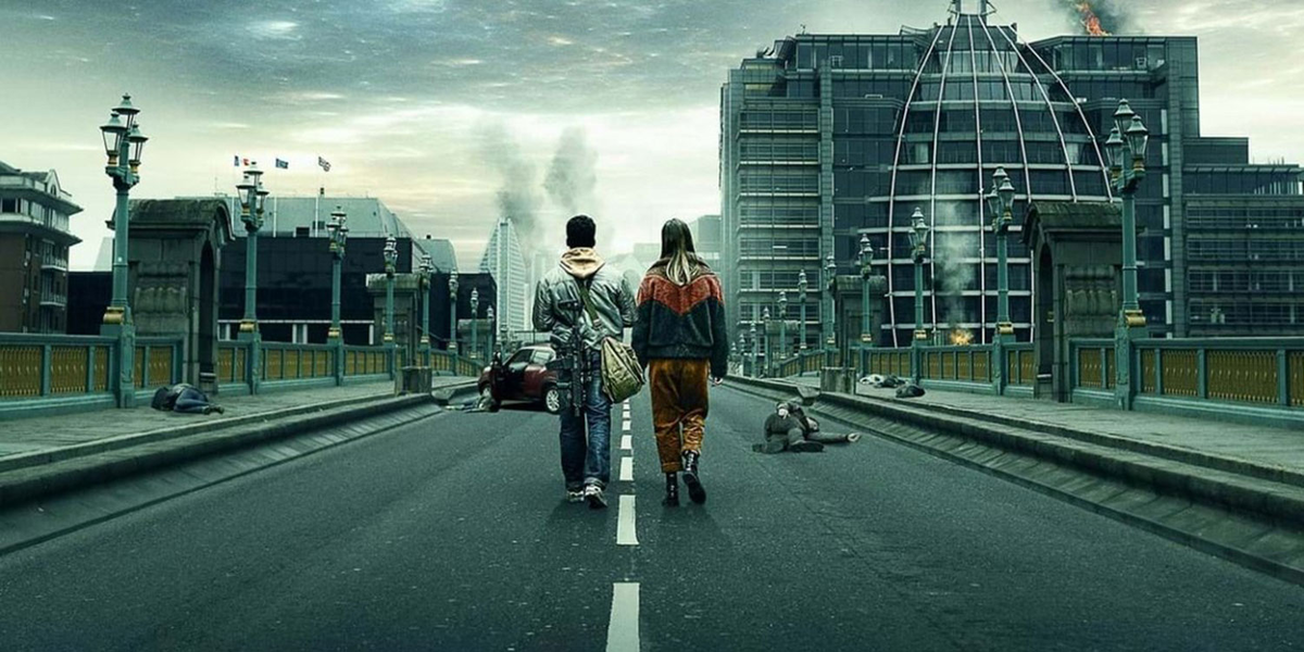 мир после бесчинствования инопланетных проказников))