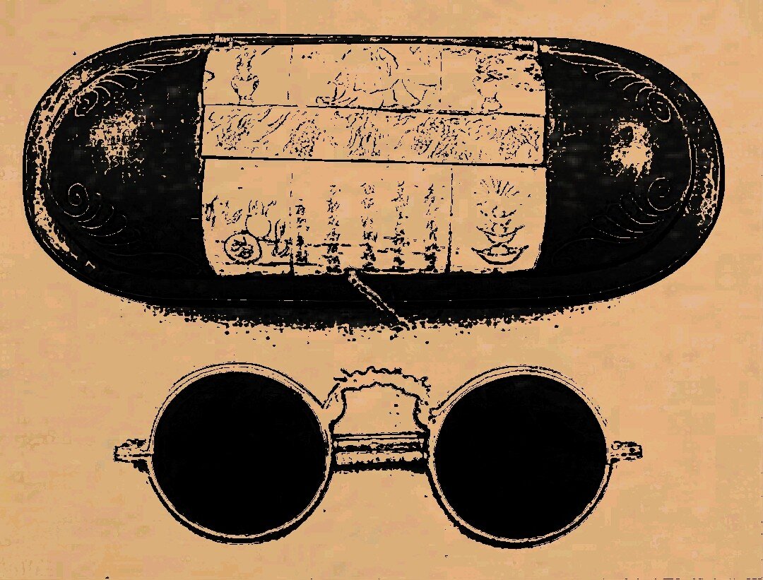 Очки китайских судей, около XII в.