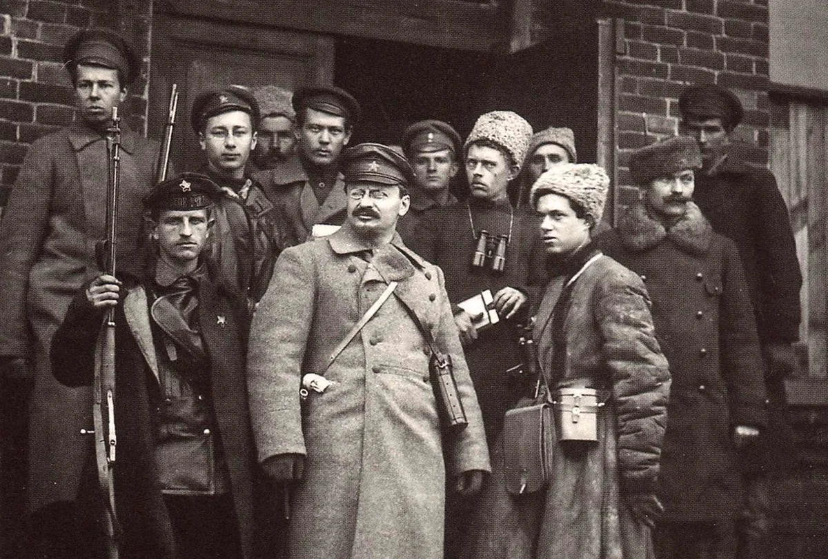 Гражданская война и нарком Троцкий, 100 лет назад.