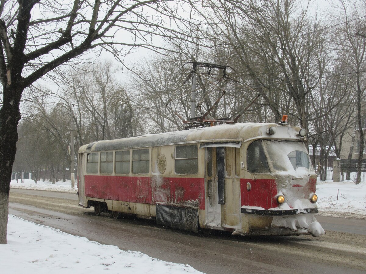 Вихревой снегоочиститель В-2, ул. Тимирязева, г. Тула, 13.03.2021, фото автора