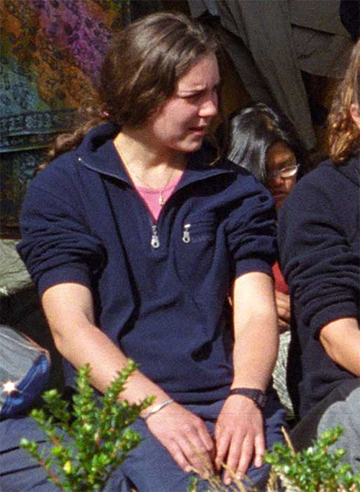 2001 год. Кейт Миддлтон в экспедиции. Здесь ей 19 лет. Яндекс. Из открытых источников.