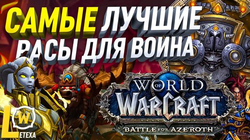 ТОП РАС ДЛЯ ВОИНА (ВАР) И ДХ (ОХОТНИК НА ДЕМОНОВ) WOW BATTLE FOR AZEROTH