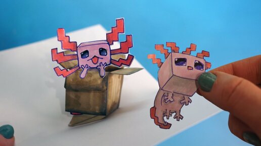 Сделать из бумаги фигурки из в стиле майнкрафт. Оригами Паперкрафт papercraft 10 фигурок из аниме.