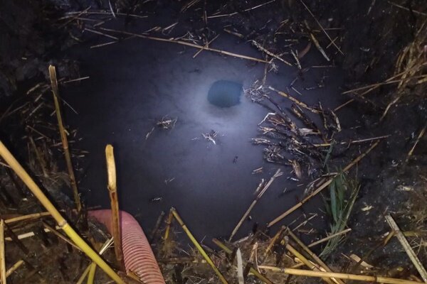 Место аварии. Фото МУП Горводоканал