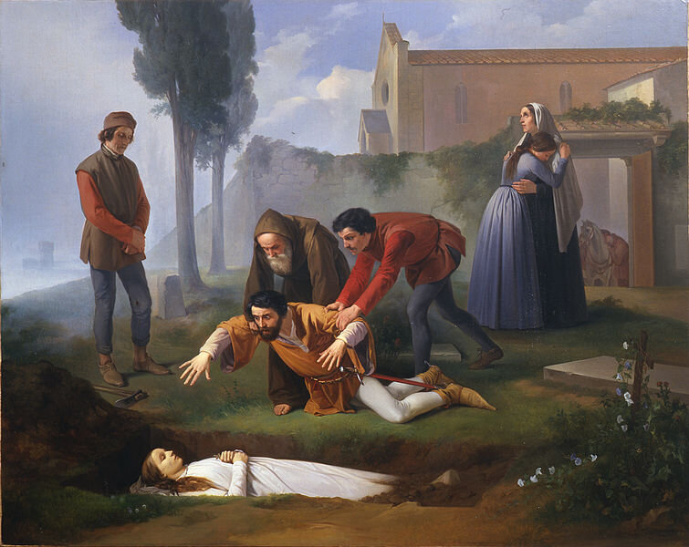 Смерть пии. Энрико Полластрини, 1851