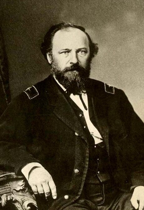 Иван Турчанинов в форме 19-го Иллионойского пехотного полка