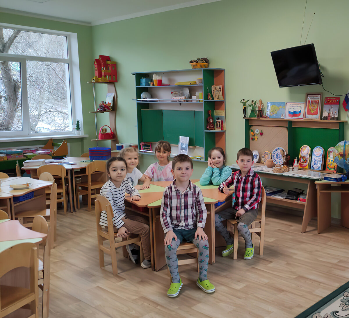 В обновлённом детсаду детишкам уютно и интересно